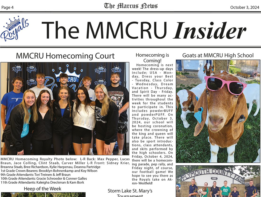 The MMCRU Insider